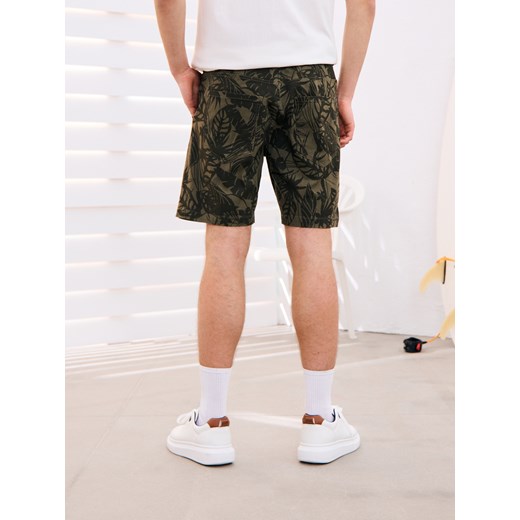 Sinsay - Szorty jogger - zielony Sinsay 36 Sinsay
