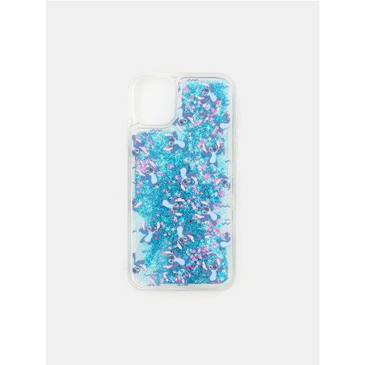 Sinsay - Etui na iPhone 15 z niebieskim brokatem Stitch - niebieski ze sklepu Sinsay w kategorii Etui - zdjęcie 179765223