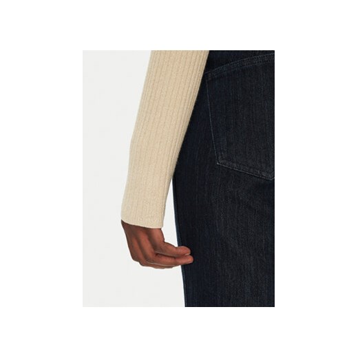 Sweter damski beżowy Morgan z dekoltem w serek 