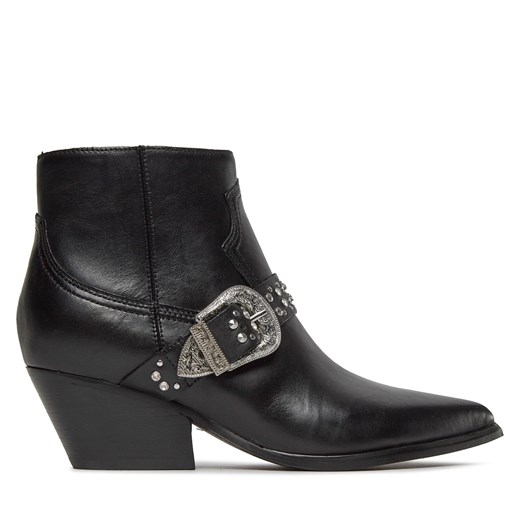 Botki Guess Hermine FL7HRM LEA10 Czarny Guess 39 eobuwie.pl