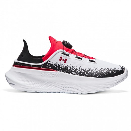 Buty treningowe uniseks Under Armour UA Slipspeed Mega Ripstop - białe ze sklepu Sportstylestory.com w kategorii Buty sportowe męskie - zdjęcie 179767971