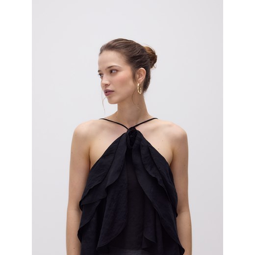 Reserved - Okrągłe kolczyki - złoty Reserved ONE SIZE Reserved