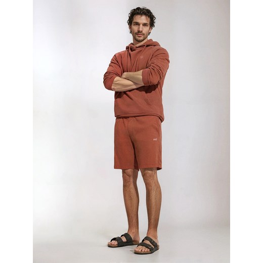 Sinsay - Szorty slim fit - czerwony Sinsay XL Sinsay