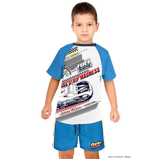 Disney Cars 2-częściowy zestaw &quot;Auta&quot; w kolorze niebieskim 98 wyprzedaż Limango Polska