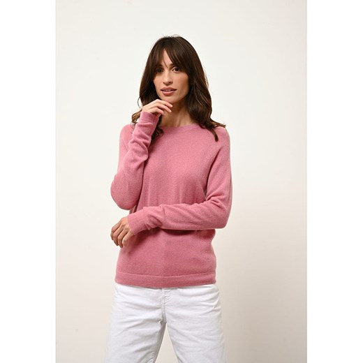 Just Cashmere Kaszmirowy sweter &quot;Jane&quot; w kolorze jasnoróżowym ze sklepu Limango Polska w kategorii Swetry damskie - zdjęcie 179773271