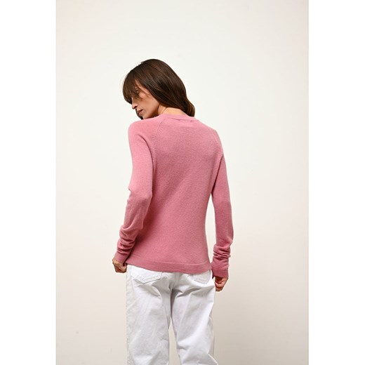 Just Cashmere Kaszmirowy sweter "Jane" w kolorze jasnoróżowym Just Cashmere S wyprzedaż Limango Polska
