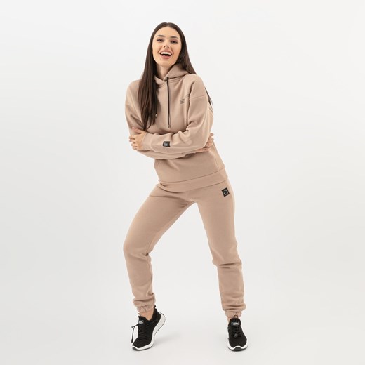 Relaks Beżowe Spodnie Dresowe Damskie Relaks L Wojas promocyjna cena