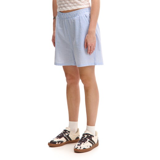 Cropp - Niebieskie szorty w paski - błękitny ze sklepu Cropp w kategorii Szorty - zdjęcie 179778014