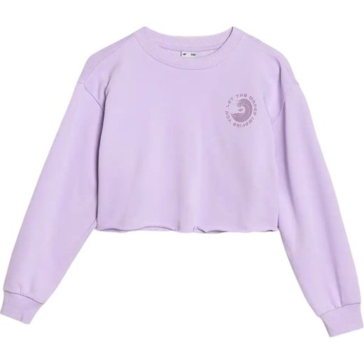 Bluza dziewczęca TSWSF1504 4F ze sklepu SPORT-SHOP.pl w kategorii Bluzy dziewczęce - zdjęcie 179778653