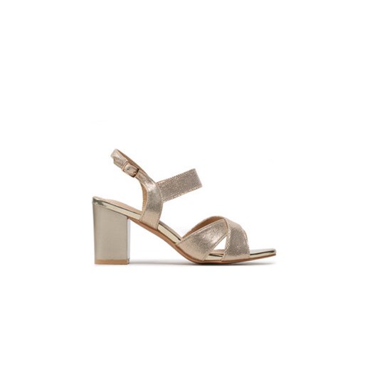Clara Barson Sandały KL-230801-01 Złoty Clara Barson 37 MODIVO