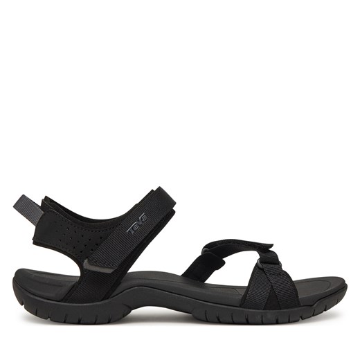 Teva sandały damskie na lato casual z klamrą płaskie