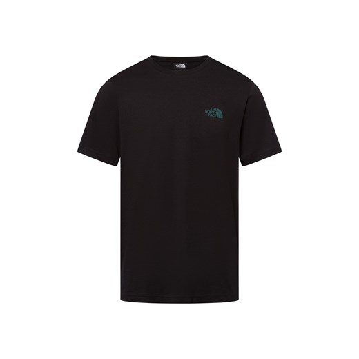 The North Face Koszulka męska Mężczyźni Bawełna czarny jednolity ze sklepu vangraaf w kategorii T-shirty męskie - zdjęcie 179781800