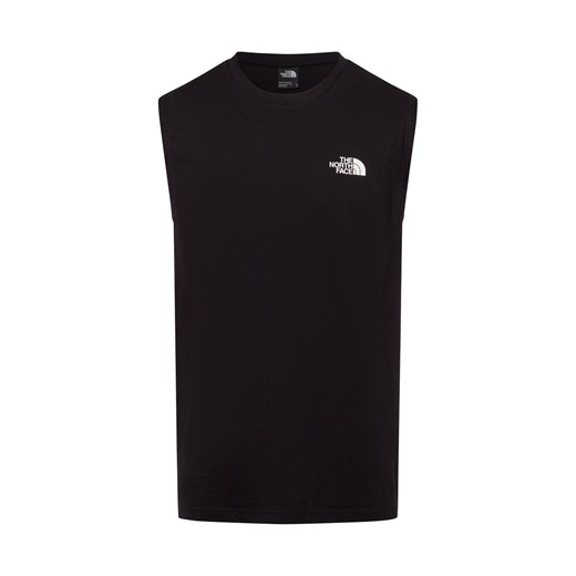 The North Face Tank top męski Mężczyźni Bawełna czarny jednolity ze sklepu vangraaf w kategorii T-shirty męskie - zdjęcie 179781801