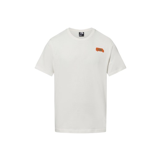 The North Face t-shirt męski biały z krótkimi rękawami 