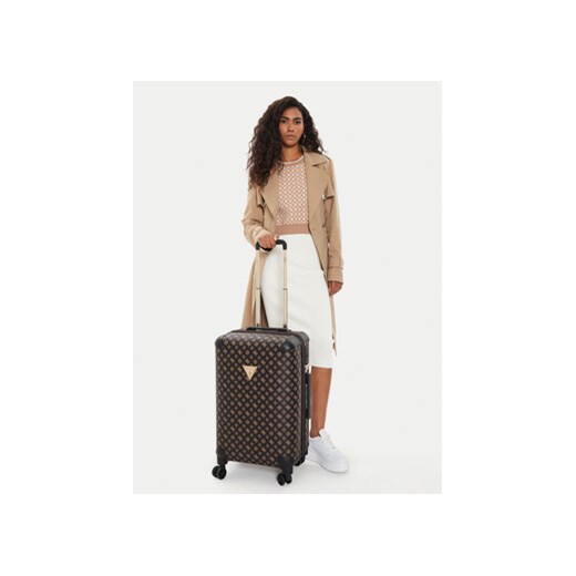 Guess Walizka średnia Wilder (P) Travel TWP745 29820 Brązowy Guess uniwersalny MODIVO
