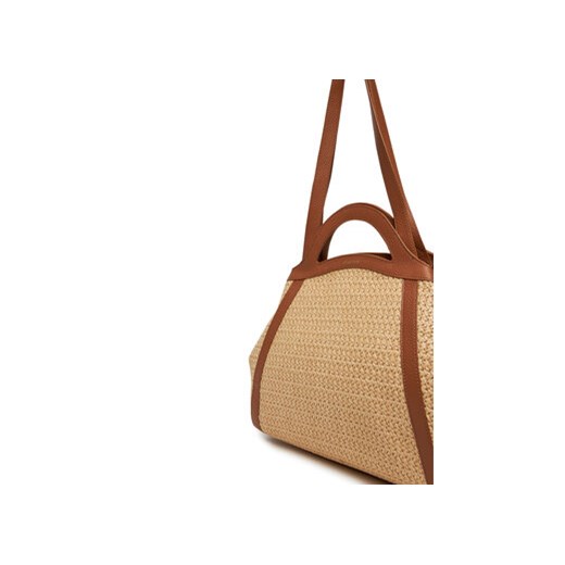 Shopper bag Coccinelle duża brązowa