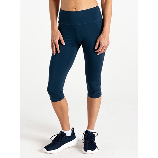 Dare 2b Legginsy sportowe &quot;Influential II&quot; w kolorze granatowym ze sklepu Limango Polska w kategorii Spodnie damskie - zdjęcie 179787894
