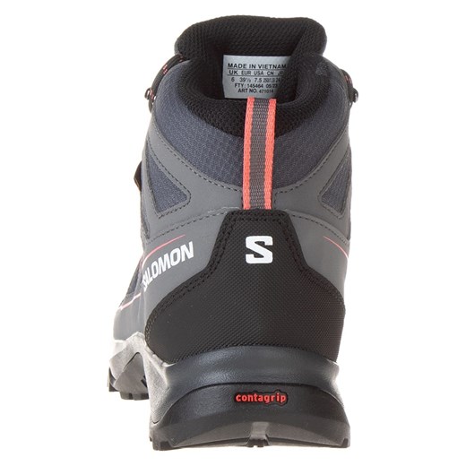 Salomon buty trekkingowe damskie sportowe wiązane tkaninowe