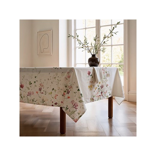 Mint Rugs Obrus &quot;Floral Durana&quot; w kolorze biało-zielono-żółtym ze sklepu Limango Polska w kategorii Obrusy i bieżniki - zdjęcie 179788750