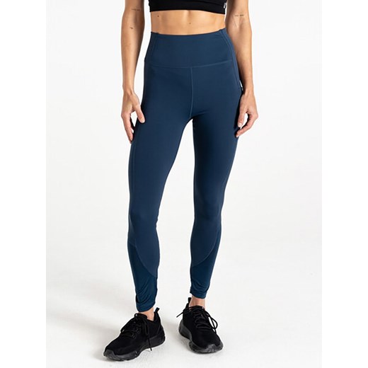 Dare 2b Legginsy sportowe &quot;Power&quot; w kolorze granatowym ze sklepu Limango Polska w kategorii Spodnie damskie - zdjęcie 179788950
