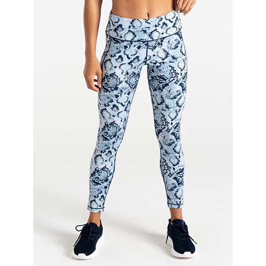 Dare 2b Legginsy sportowe &quot;Influential II&quot; w kolorze błękitno-granatowym ze sklepu Limango Polska w kategorii Spodnie damskie - zdjęcie 179788954