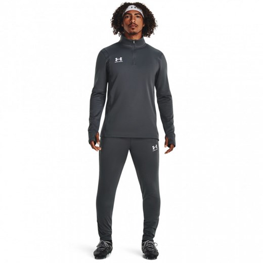 Męskie spodnie treningowe Under Armour Men\'s UA Challenger Training Pants - szare ze sklepu Sportstylestory.com w kategorii Spodnie męskie - zdjęcie 179791642