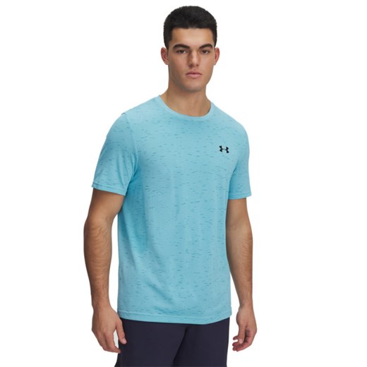 Męska koszulka treningowa Under Armour UA Vanish Seamless SS - niebieska ze sklepu Sportstylestory.com w kategorii T-shirty męskie - zdjęcie 179792291
