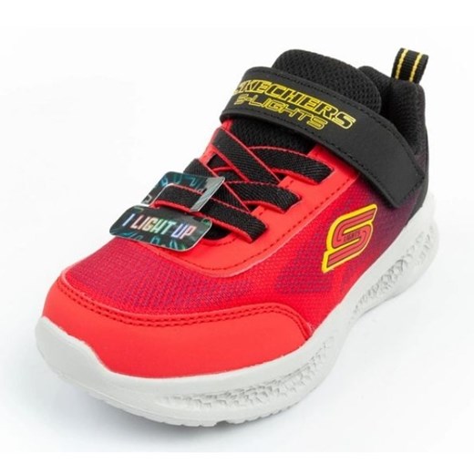 Buty Skechers S Lights-Meteor Jr 401495N/RDBK czerwone Skechers 26 ButyModne.pl