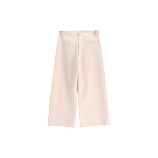 Coccodrillo Spodnie materiałowe WC5119101EJG Beżowy Wide Leg 140 MODIVO