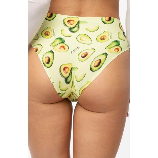 Julimex figi damskie Avocado Simple Classic, Kolor żółto-zielony, Rozmiar L, Julimex ze sklepu Primodo w kategorii Majtki damskie - zdjęcie 179794532