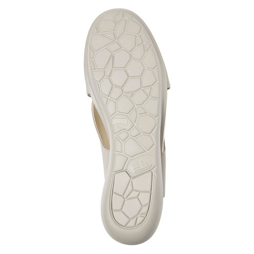 Camper Skórzane sandały w kolorze szarym na koturnie Camper 41 promocyjna cena Limango Polska