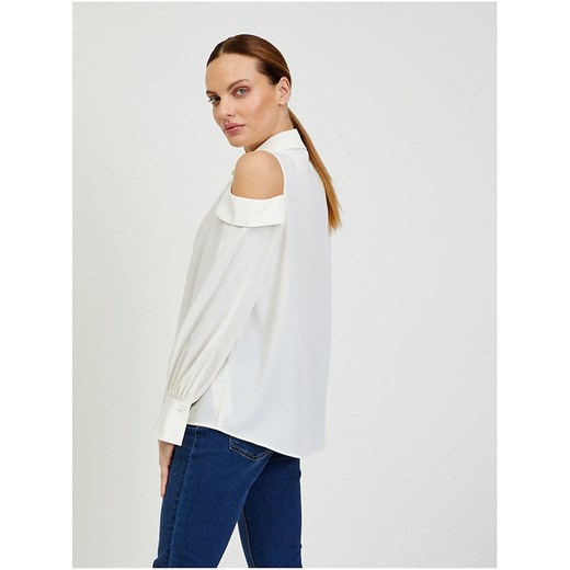 orsay Bluzka w kolorze kremowym 40 okazja Limango Polska