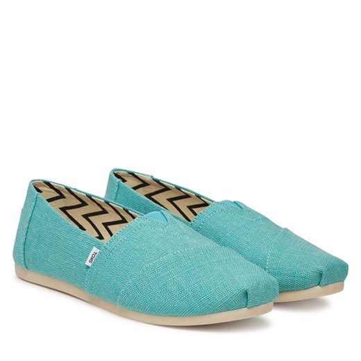 Półbuty Toms Alpargata Classic 10021939 Turkusowy Toms 37.5 eobuwie.pl