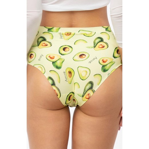 Julimex figi damskie Avocado Simple Maxi, Kolor żółto-zielony, Rozmiar XXL, Julimex ze sklepu Intymna w kategorii Majtki damskie - zdjęcie 179795432