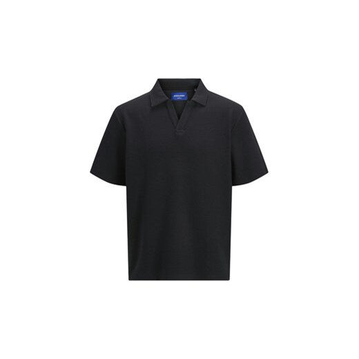 Jack&Jones Komplet polo i spodenki Slington 12281841 Czarny Relaxed Fit S MODIVO