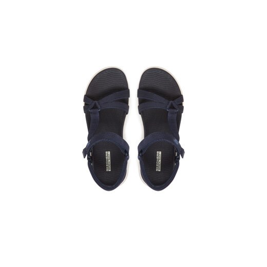 Skechers Sandały Go Walk Flex Sandal-Sublime 141451/NVY Granatowy Skechers 42 MODIVO