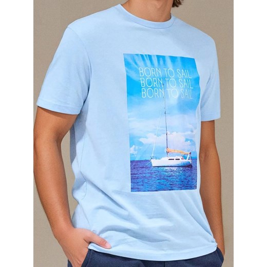 Sinsay - Koszulka z nadrukiem - Inny ze sklepu Sinsay w kategorii T-shirty męskie - zdjęcie 179798930