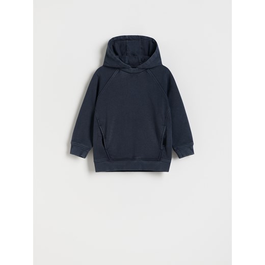 Reserved - Bluza oversize - niebieski ze sklepu Reserved w kategorii Bluzy chłopięce - zdjęcie 179801512