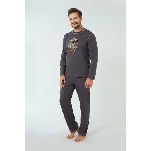 140M piżama męska długi rękaw, długie spodnie Italian Fashion XL okazja italianfashion