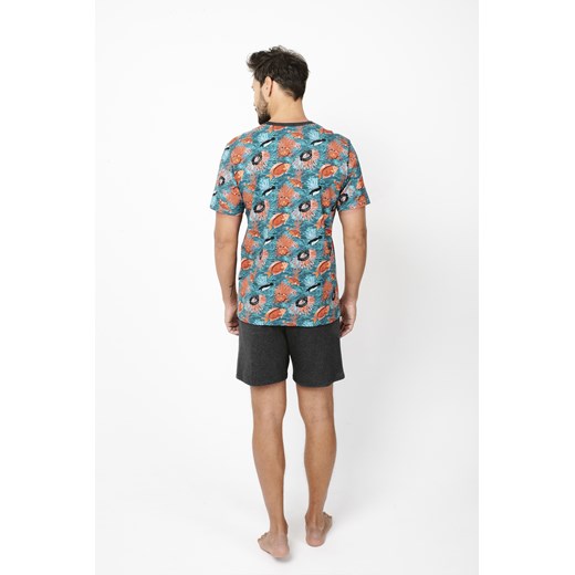 Ocean piżama męska krótki rękaw, krótkie spodnie Italian Fashion XXXL okazja italianfashion