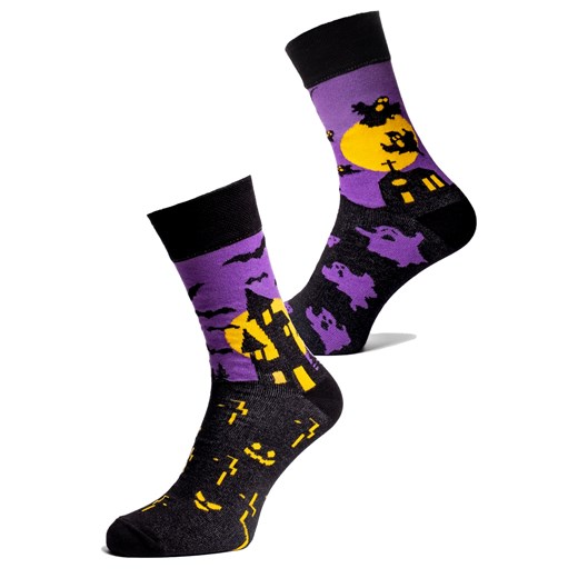 Skarpetki długie S96D HALLOWEEN ze sklepu italianfashion w kategorii Skarpetki damskie - zdjęcie 179810512