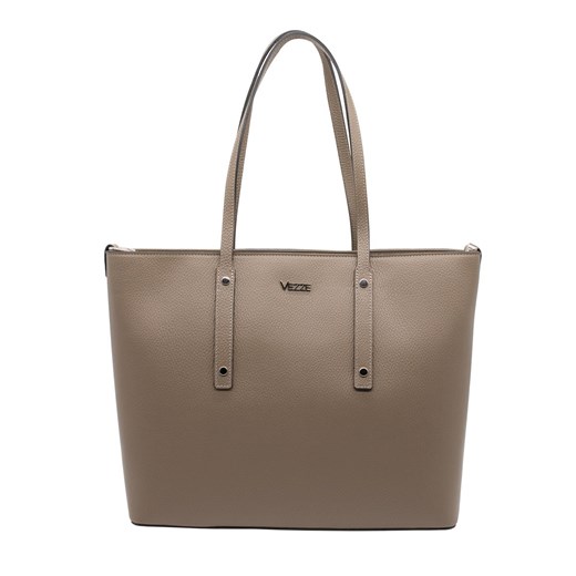 Torebka JULIA ze skóry naturalnej Taupe ze sklepu Rafallo w kategorii Torby Shopper bag - zdjęcie 179811491