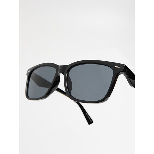 Cropp - Czarne okulary przeciwsłoneczne wayfarer - czarny Cropp Uniwersalny Cropp