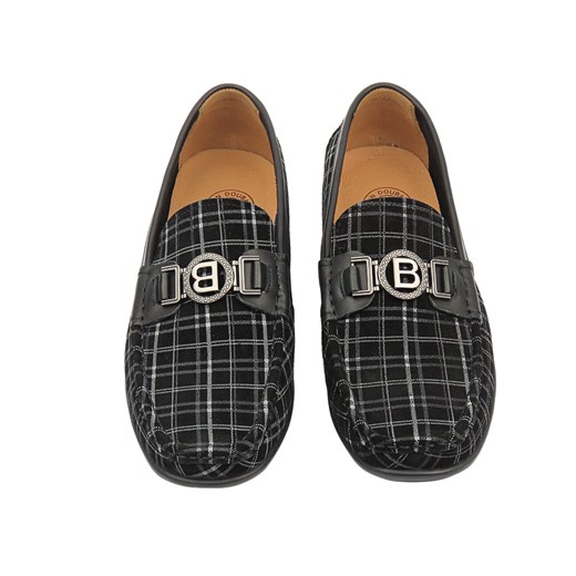 Mokasyny męskie John Doubare na jesień welurowe 