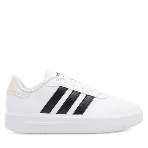 Sneakersy adidas COURT PLATFORM HQ4532. Biały 40 2/3 eobuwie.pl
