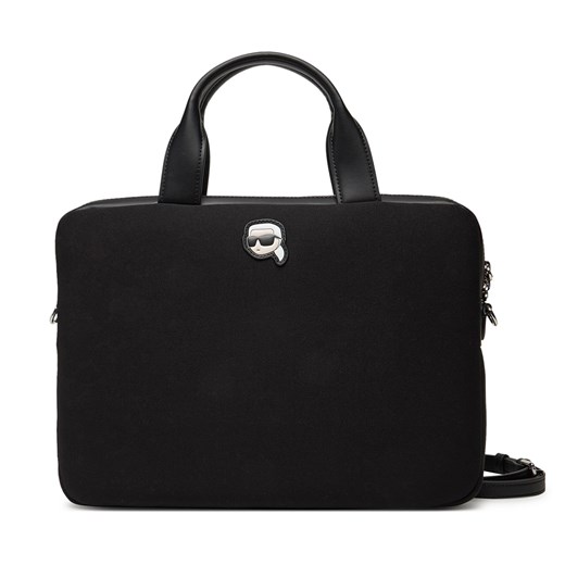 Torba na laptopa Karl Lagerfeld czarna 