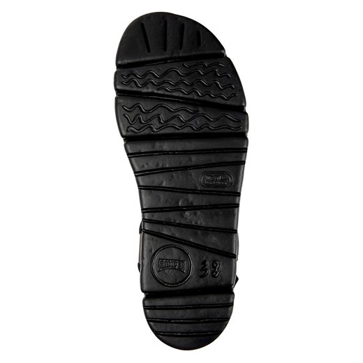 Camper Skórzane sandały w kolorze czarnym Camper 37 Limango Polska okazyjna cena