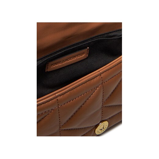 Listonoszka Karl Lagerfeld elegancka na ramię średnia 