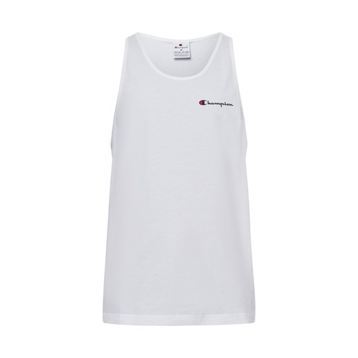 Champion Tank top męski Mężczyźni Bawełna biały jednolity ze sklepu vangraaf w kategorii T-shirty męskie - zdjęcie 179819173