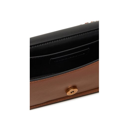 Listonoszka brązowa Karl Lagerfeld w stylu młodzieżowym matowa średnia na ramię 